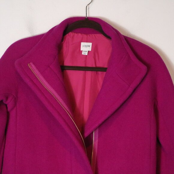 J. Crew Wool City Coat 00P - Picture 4 of 9